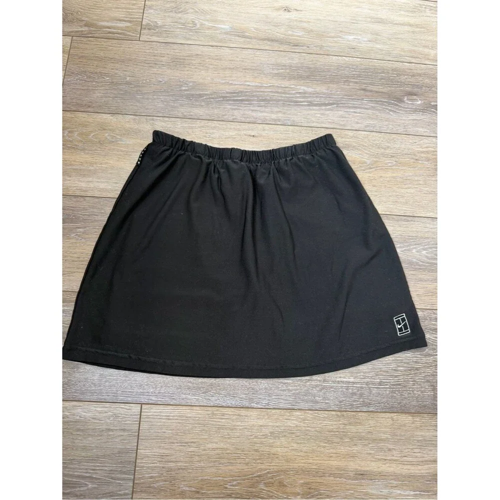 VTG Nike Black Women's Athletic Skort with Elastic Waist Sz S